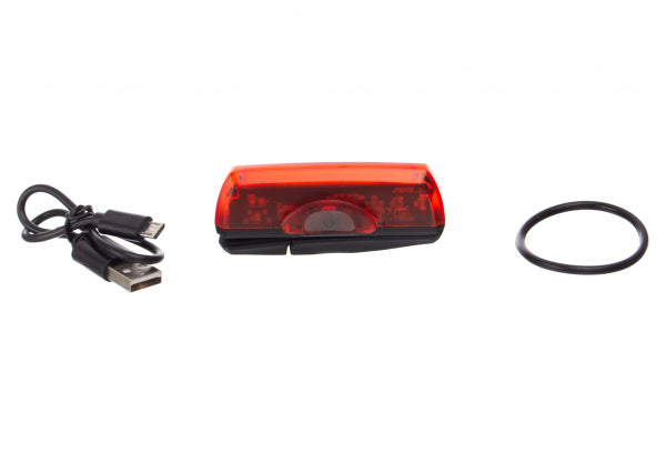 Éclairage Arrière Rechargeable Neatt 50 Lumens USB Noir