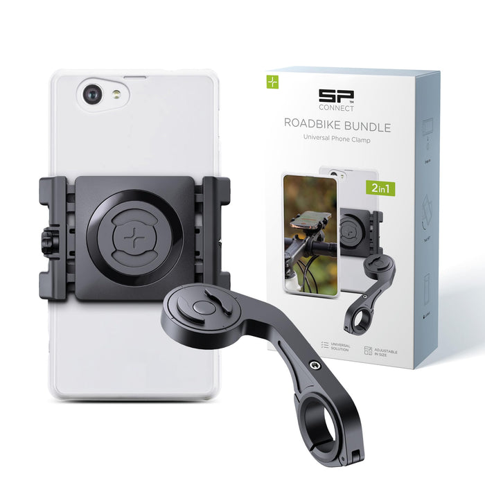 Support de téléphone SP Connect Roadbike Bundle Universal Phone Clamp SPC+