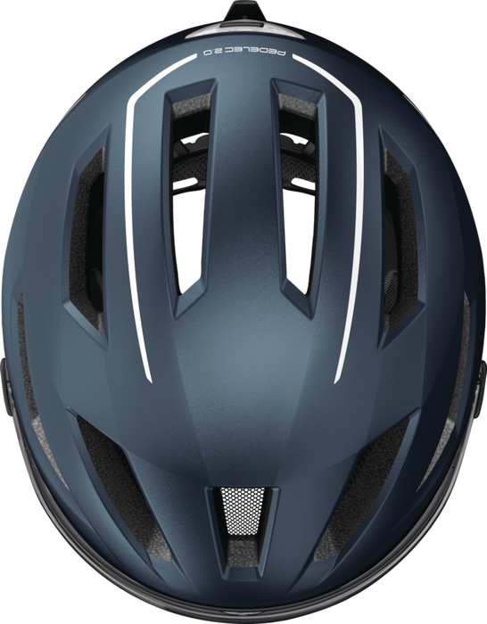 Casque vélo urbain - ABUS UIRBAIN PEDELEC 2.0 ACE MIDNIGHT BLUE - Taille M