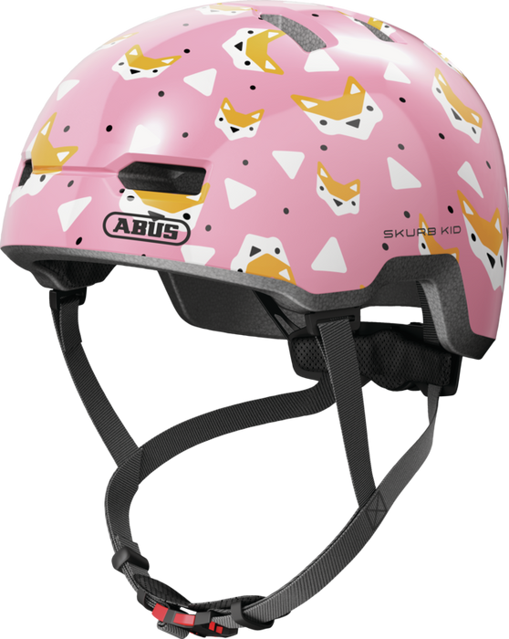 Casque vélo enfant - ABUS SKURB KID ROSE FOXES - taille M