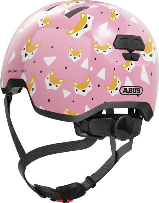 Casque vélo enfant - ABUS SKURB KID ROSE FOXES - taille M