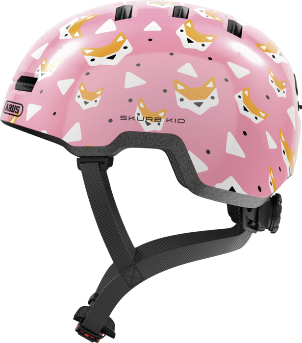 Casque vélo enfant - ABUS SKURB KID ROSE FOXES - taille M