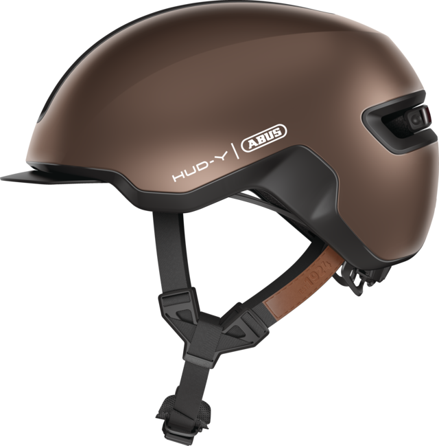 Casque vélo urbain - ABUS HUD-Y METALLIC COPPER - taille M