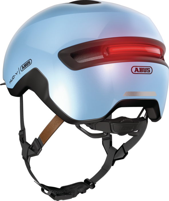 Casque vélo urbain - ABUS HUD-Y ICED BLUE - taille S