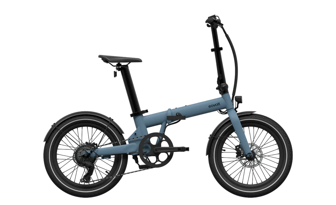 Vélo pliant électrique - Eovolt Afternoon - Bleu Océan | Réf : VN-317922207102181