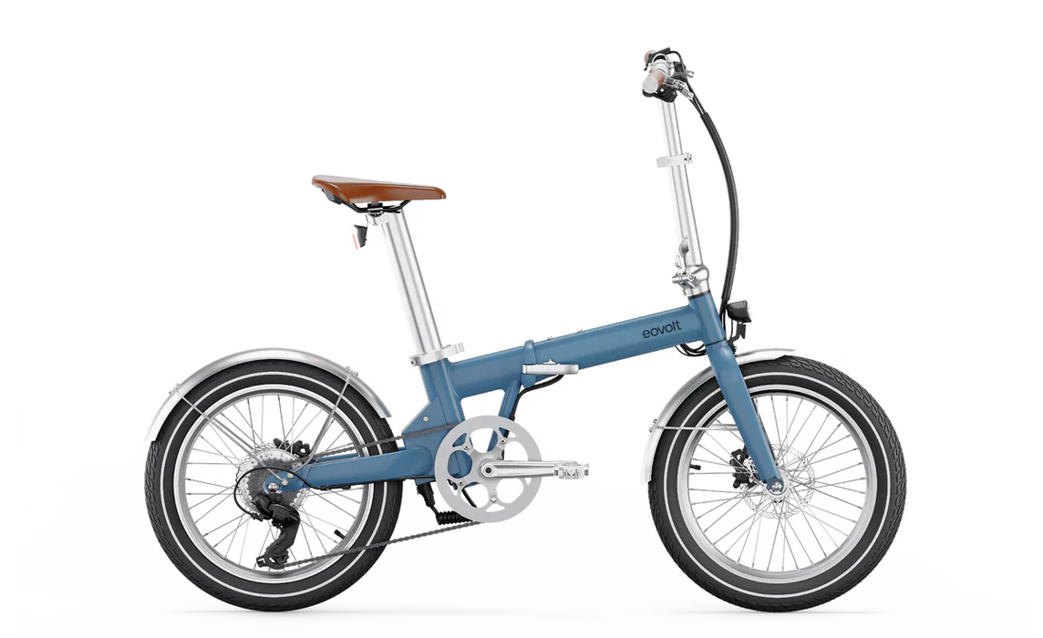 Vélo pliant électrique - Eovolt Afternoon - Edition Vintage - Bleu Satin | Réf : Réf : VN-317922209101690