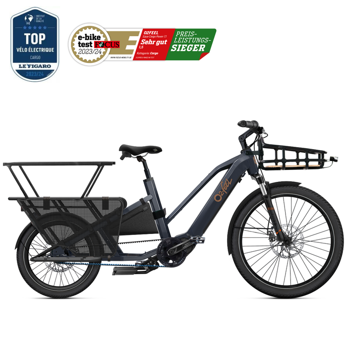 Vélo cargo électrique - O2 Feel Equo Cargo Power 7.2