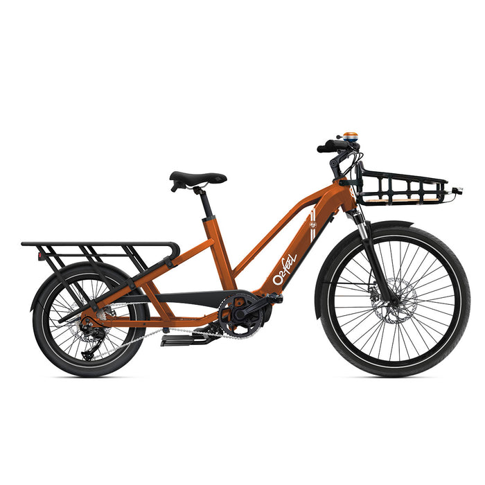 Vélo cargo électrique - O2 Feel Equo Cargo édition Roland-Garros