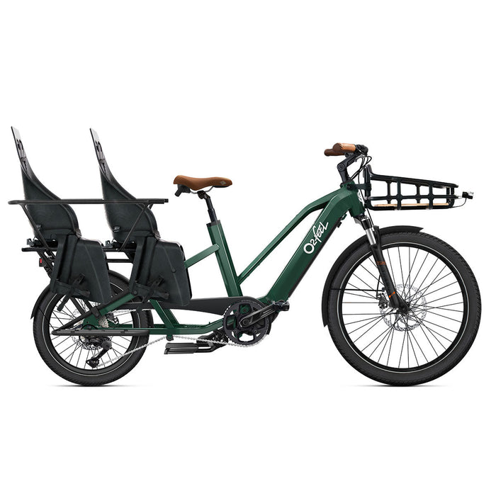 Vélo cargo électrique - O2 Feel Equo Cargo Power 4.2 + Pack Family | Réf : VD-S2311ILTD228