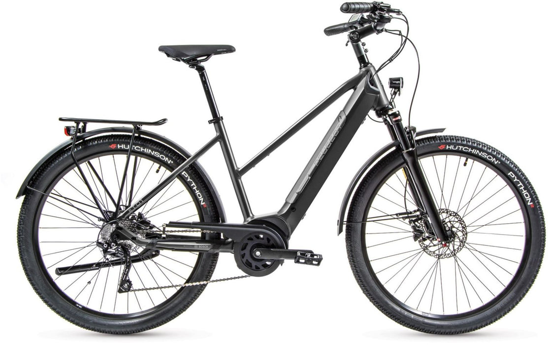 Vélo électrique - Peugeot Cycles eT01 Crossover Équipé Mixte D10 Powertube