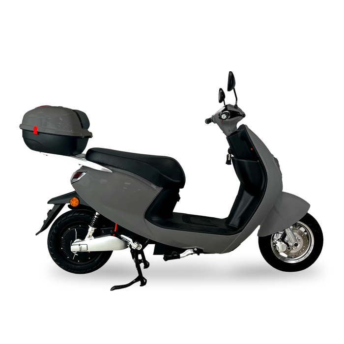 Scooter électrique 50 cm3 - OxyGo BinGo Gris | Réf : VN-PC001385