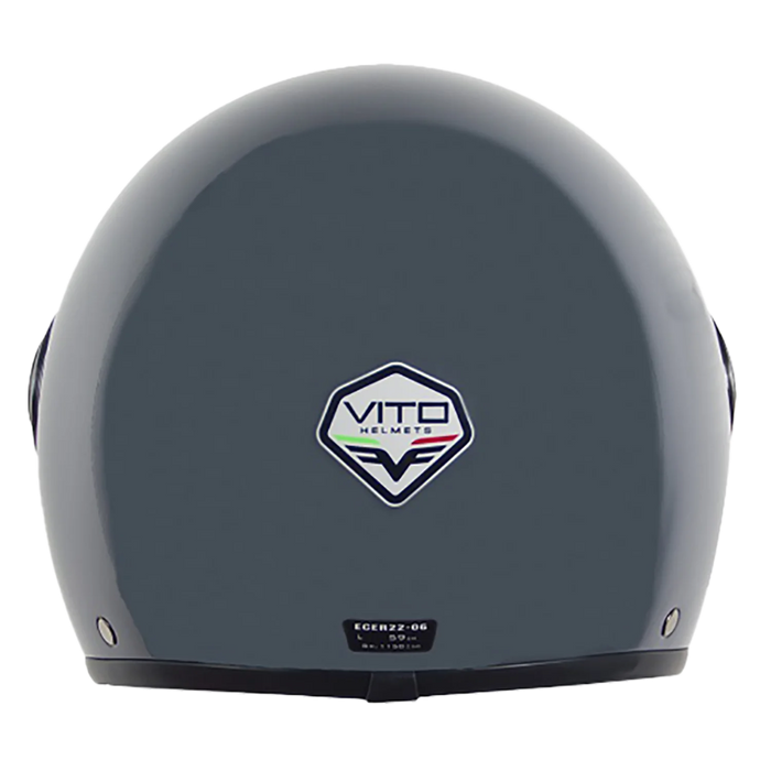 Casque Jet VITO Loreto Gris Nardo