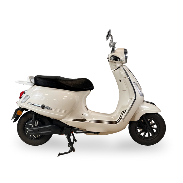 Scooter électrique 50 cm3 - OxyGo GrinGo Crème | Réf : VN-N1000480