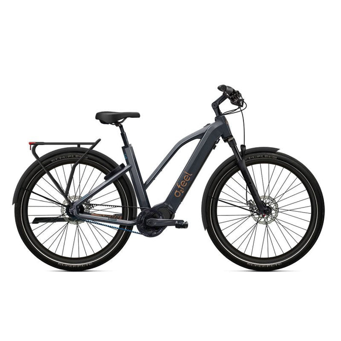 Vélo électrique - O2 Feel Urban Vern Urban Power 9.1 - Taille S (T47) - Gris Anthracite - 720 Wh (Autonomie 240 km) | Réf : VN-S2203IKBP47059