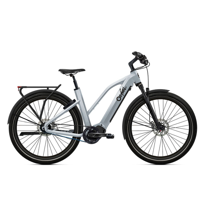 Vélo électrique - O2 Feel Vern Urban Power 9.2 - M(T52) - Gris Polaire | Réf : VN-S2311IKBP52010