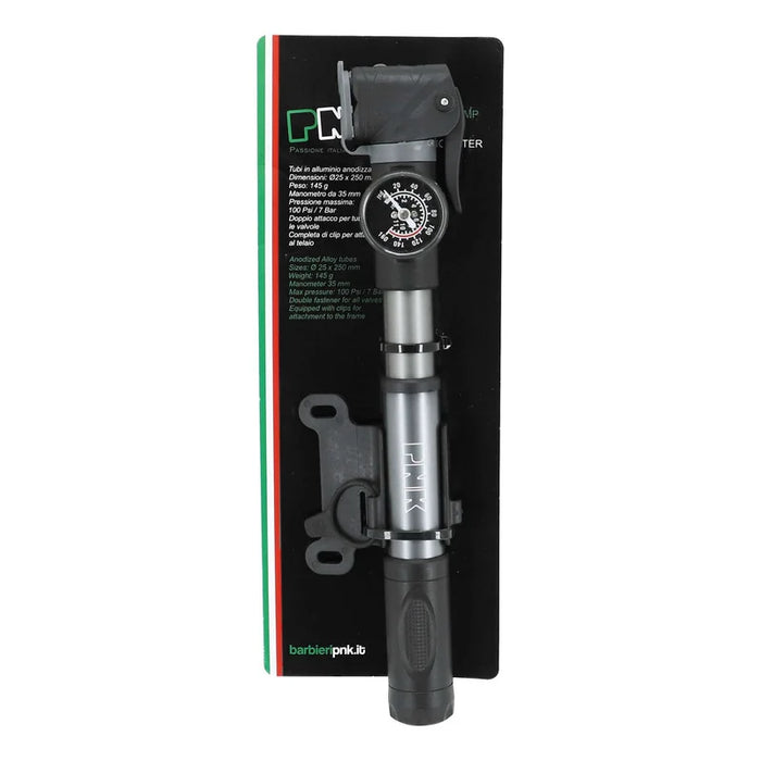 Pompe mini 7 bars avec manomètre