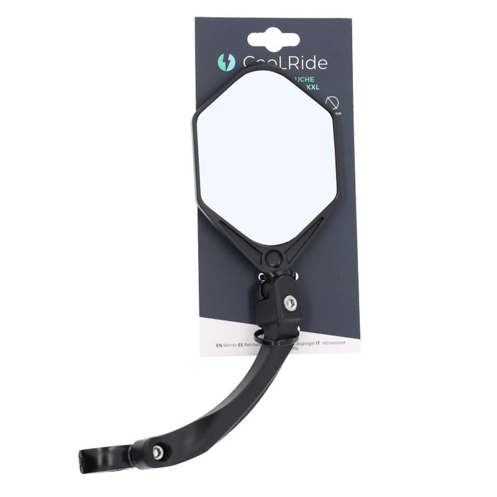 Rétroviseur gauche Hexa tête rotative miroir XXL